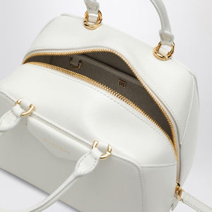 GIVENCHY Mini Cube Leather Handbag with Gold-Tone Accents - 21.9cm