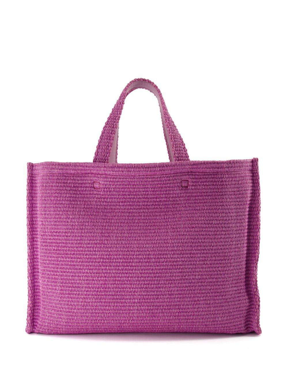 GIVENCHY Medium Woven Raffia Tote Handbag