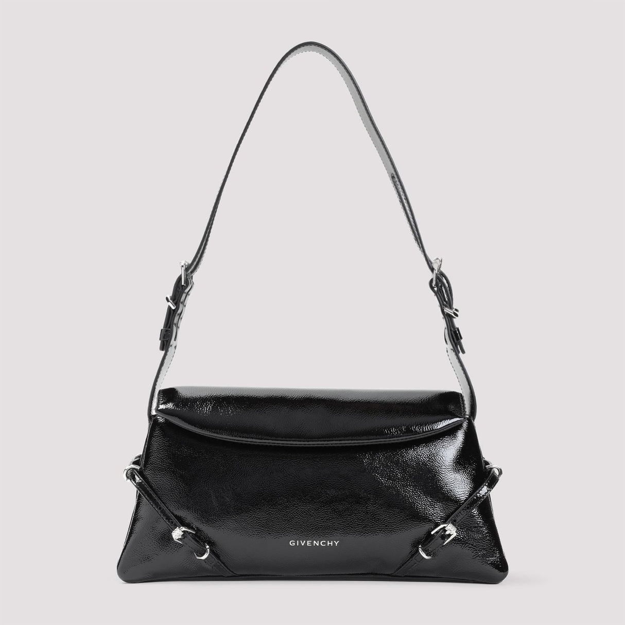 GIVENCHY Mini Patent Leather Shoulder Handbag