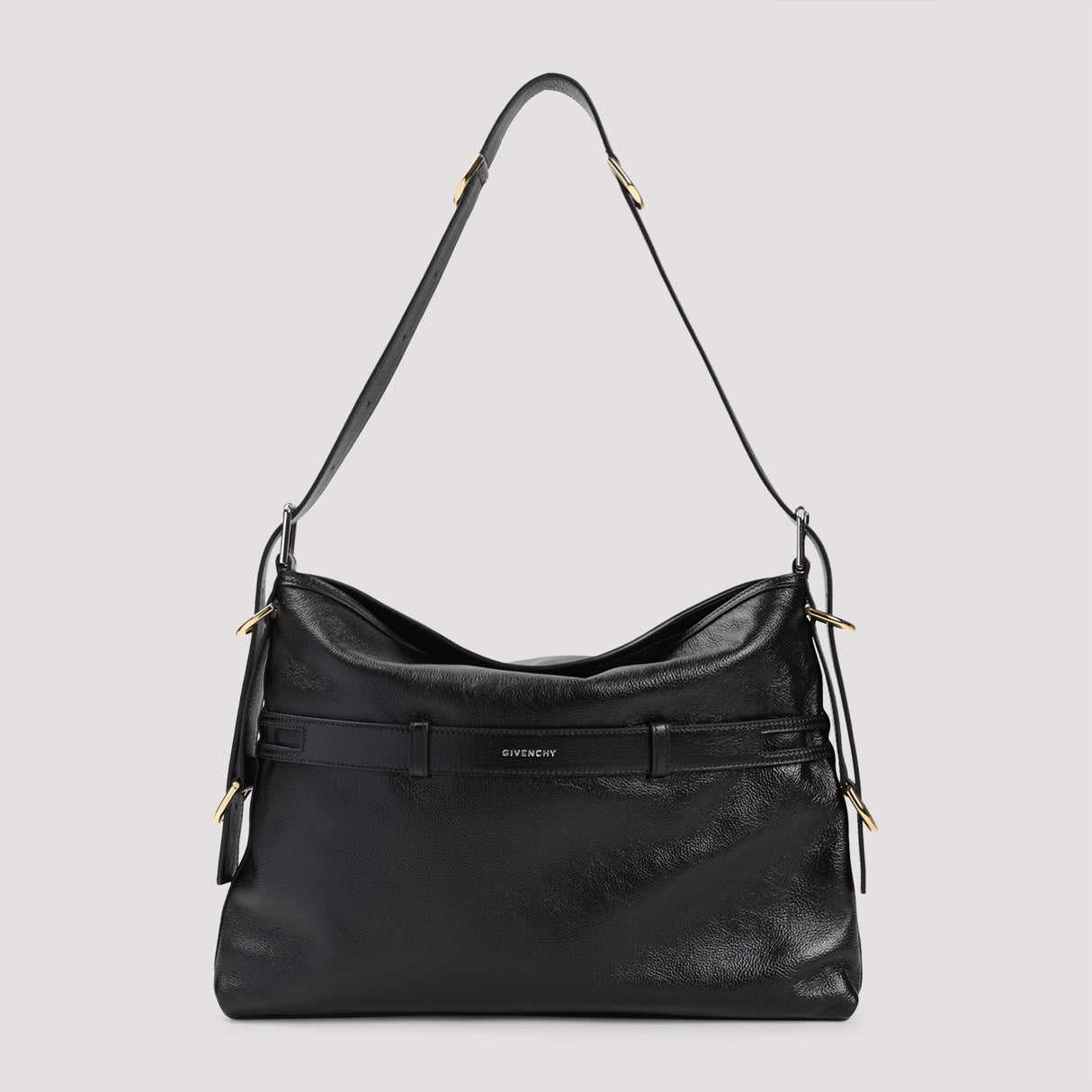 GIVENCHY Voyou Buckles Handbag - 39cm x 32cm x 7cm