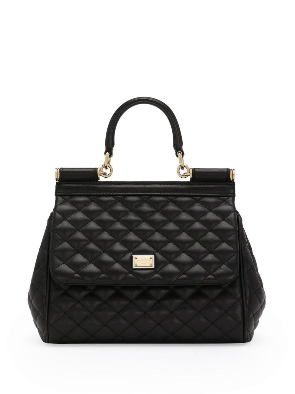 DOLCE & GABBANA Chic Quilted Handbag - Perfect for Fall 2024