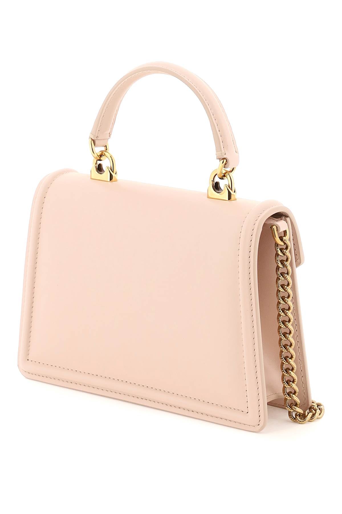 DOLCE & GABBANA Elegant Mini Leather Handbag