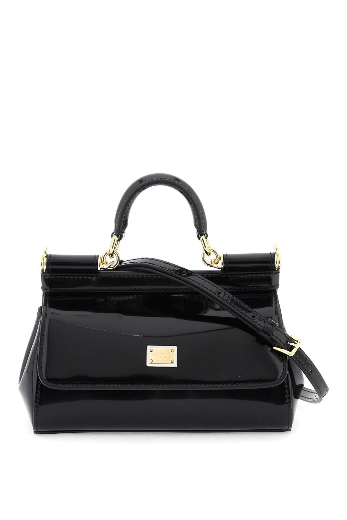 DOLCE & GABBANA Mini Handbag with Top Handle - 13X19X6CM