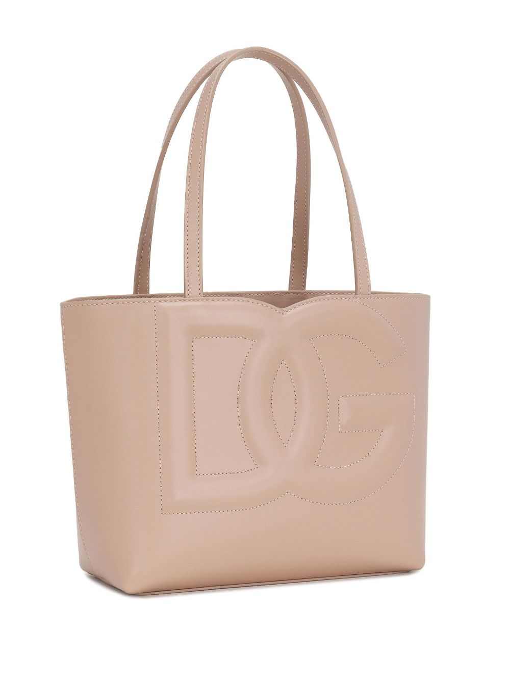 DOLCE & GABBANA Mini Luxe Leather Tote Handbag