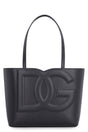 DOLCE & GABBANA Logo Leather Mini Tote Handbag