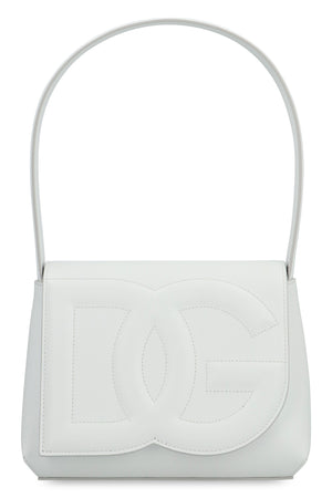 DOLCE & GABBANA Mini Leather Shoulder Handbag with Logo