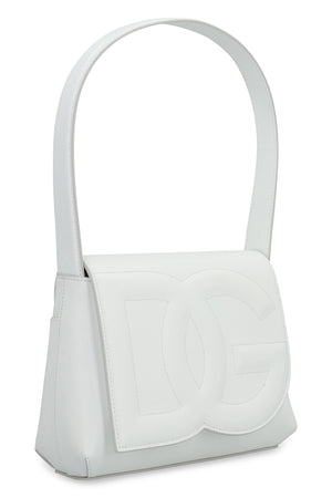 DOLCE & GABBANA Mini Leather Shoulder Handbag with Logo