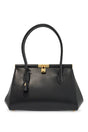 DOLCE & GABBANA Calfskin Handbag with Snap Closure