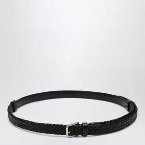 DOLCE & GABBANA Woven Leather Belt for Men