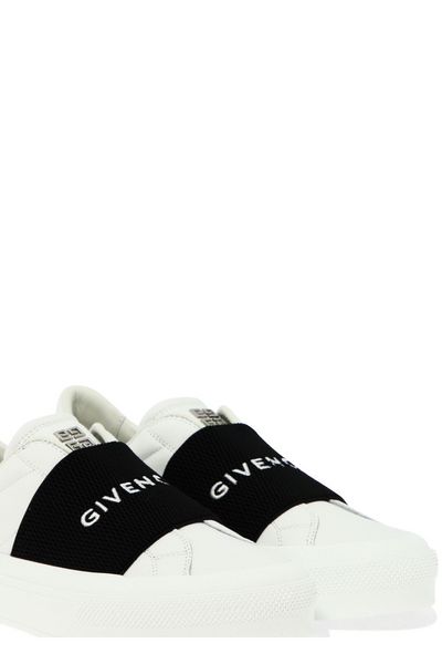 GIVENCHY ホワイト スリッポン スニーカー レディース