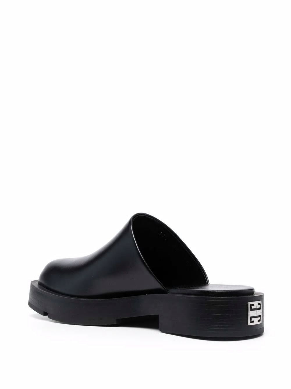 GIVENCHY Squared Loafers with 4 cm Heel