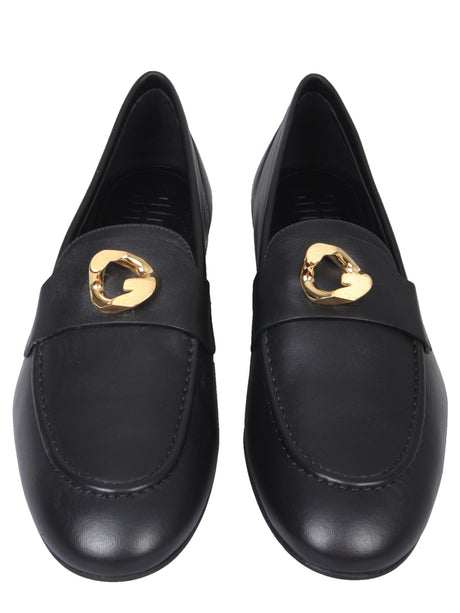 GIVENCHY Elegant G Chain Loafers with 2 cm Heel for Women