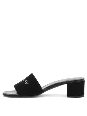 GIVENCHY Women's Slip-On 4G Block Heel Sandals - 4.5 cm