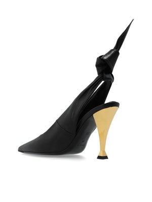 GIVENCHY Mini Leather Slingback Pumps for Women