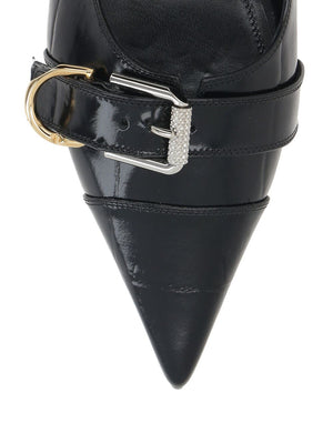 GIVENCHY Chic Leather Slingback Ballets for Women - FW24