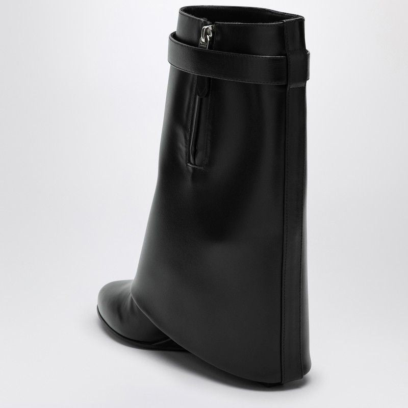 GIVENCHY Chic Leather Shark Lock Ankle Boot