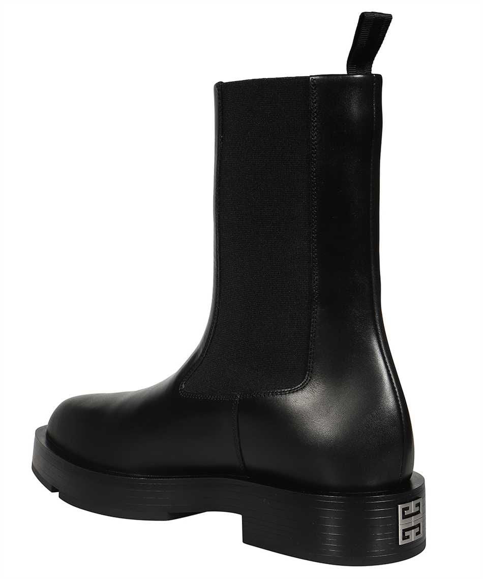 GIVENCHY Elegant Chelsea Boots with Silver Finish Logo