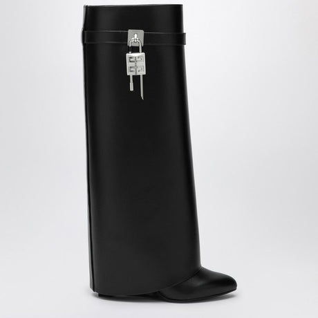 GIVENCHY High-Style Leather Shark Lock Boot