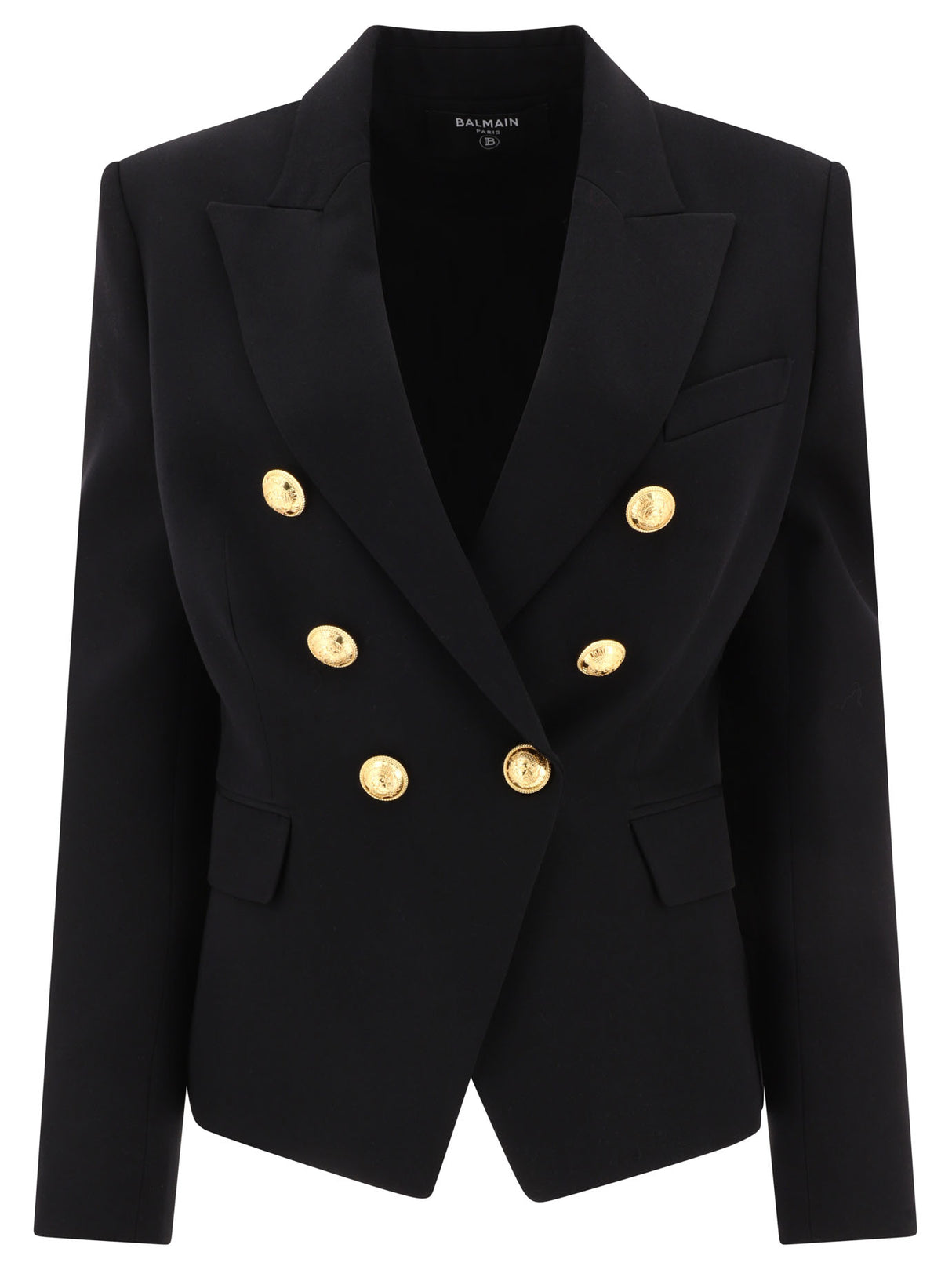 BALMAIN Double-Breasted Wool Jacket