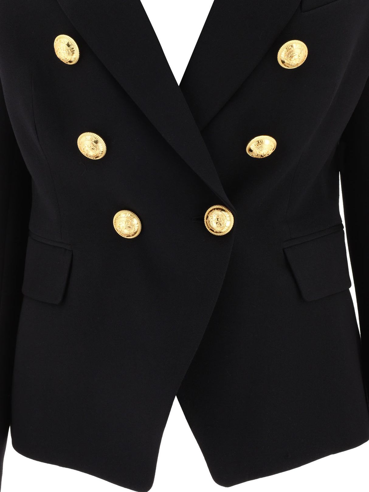 BALMAIN Double-Breasted Wool Jacket