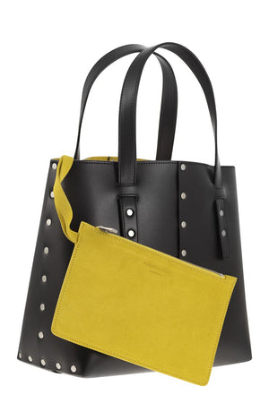 FABIANA FILIPPI Mini Studded Leather Tote Handbag