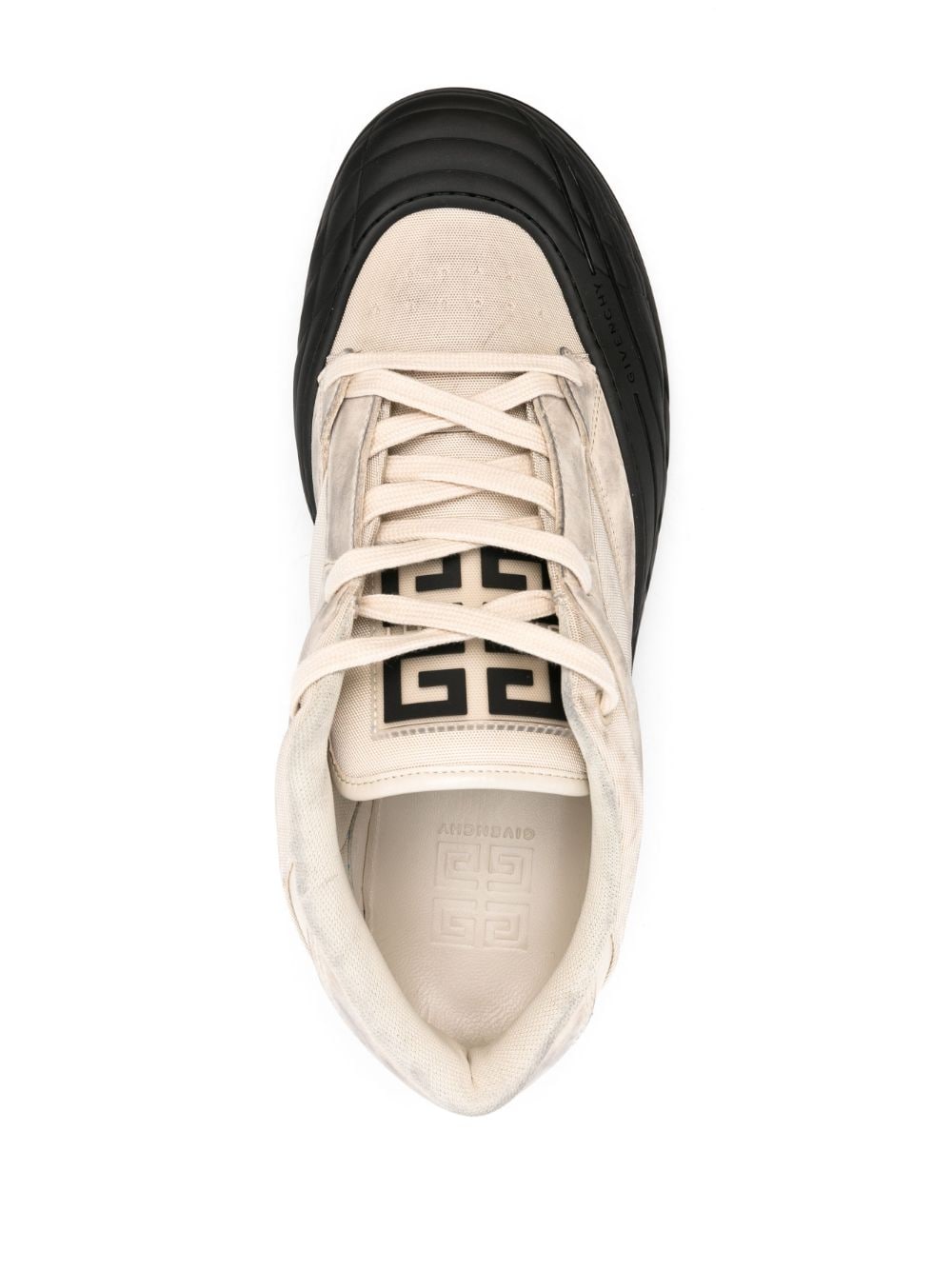 GIVENCHY Distressed Leather SKATE Sneakers for Men