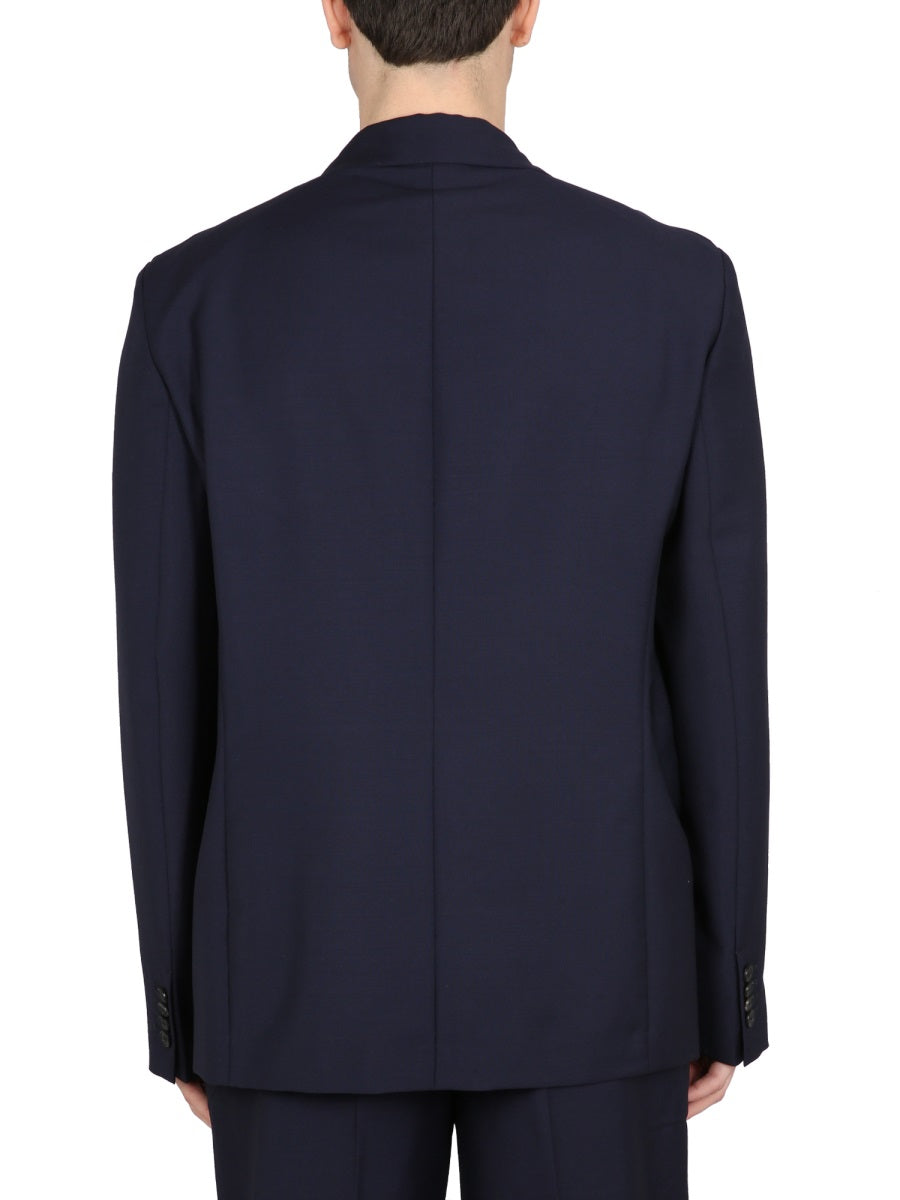 ACNE STUDIOS Signature Wool Jacket with Notched Lapels