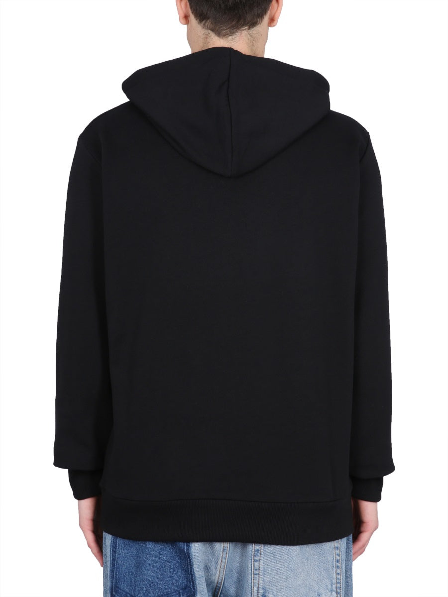 BALMAIN Men's Premium Hoodie with Drawstring