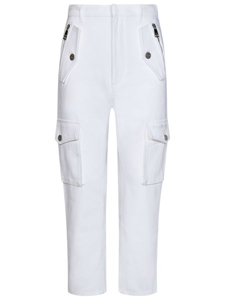 BALMAIN Men's Cargo Cotton Pants - FW23