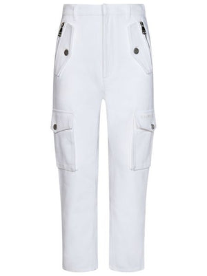 BALMAIN Men's Cargo Cotton Pants - FW23