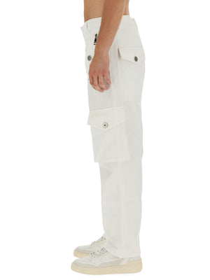 BALMAIN Regular Fit Cargo Pants - Size 50 IT