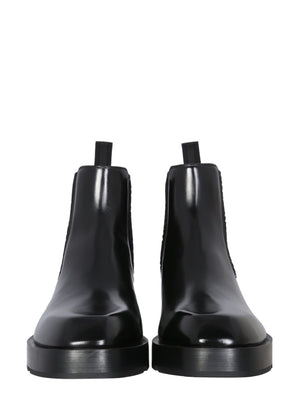 GIVENCHY Men's Chelsea Boots with Leather Sole - 3.5 cm