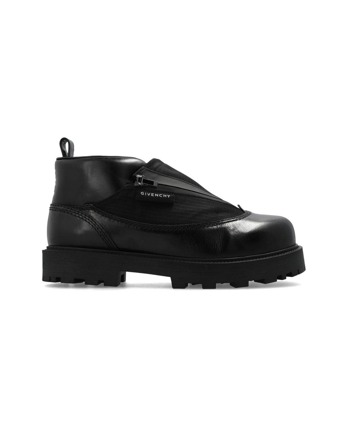 GIVENCHY Storm Leather Ankle Boots - Exclusive Design