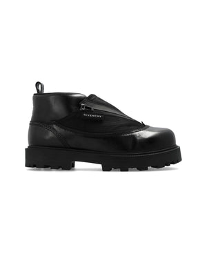 GIVENCHY Storm Leather Ankle Boots - Exclusive Design