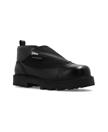 GIVENCHY Storm Leather Ankle Boots - Exclusive Design