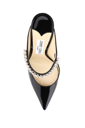 JIMMY CHOO Elegant 100 Flat with Crystal Detail