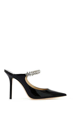 JIMMY CHOO Elegant 100 Flat with Crystal Detail