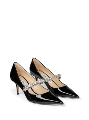 JIMMY CHOO Elegant Leather 65mm Pumps