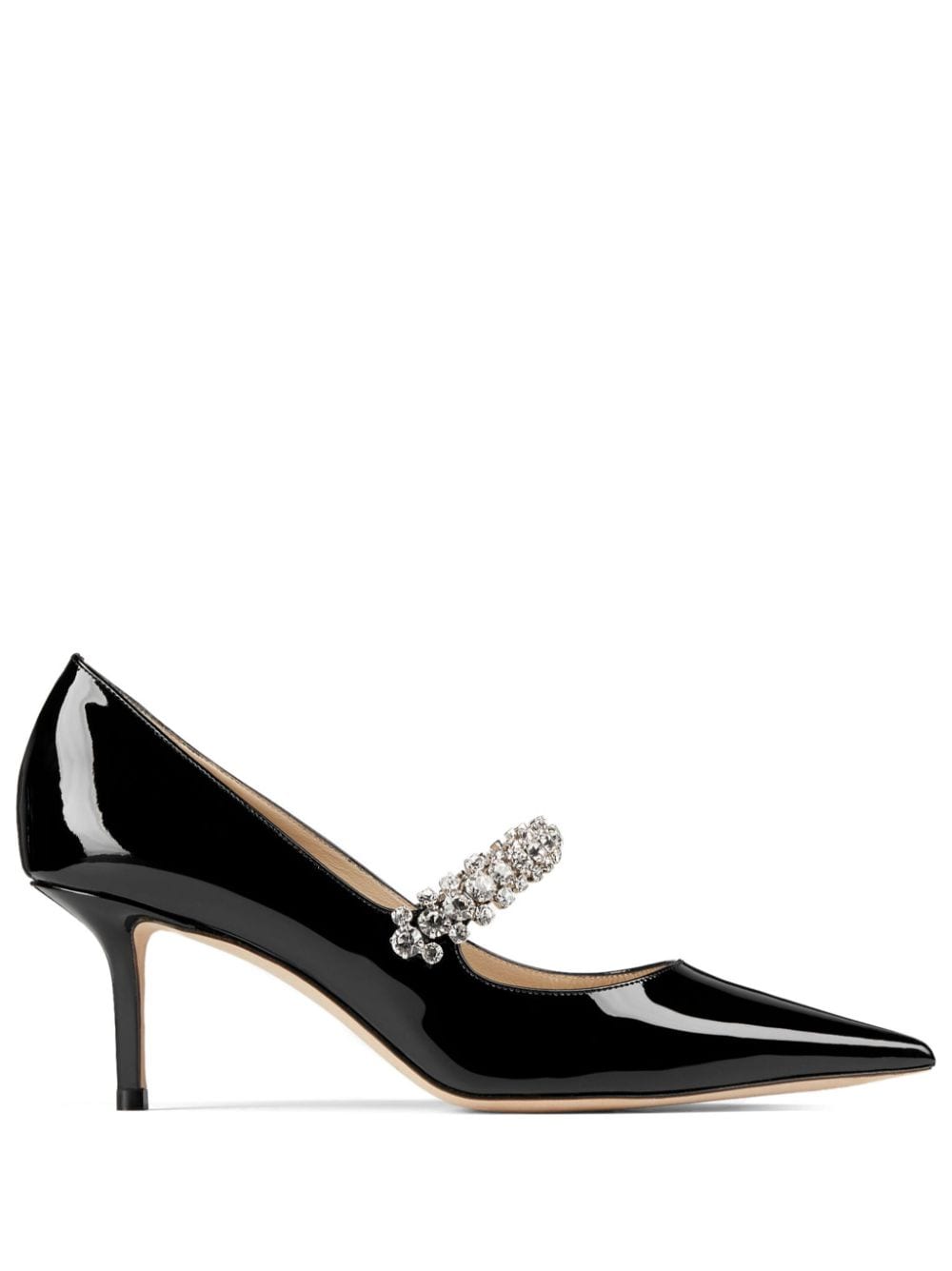 JIMMY CHOO Elegant Leather 65mm Pumps