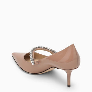 JIMMY CHOO Elegant Leather 65mm Pumps