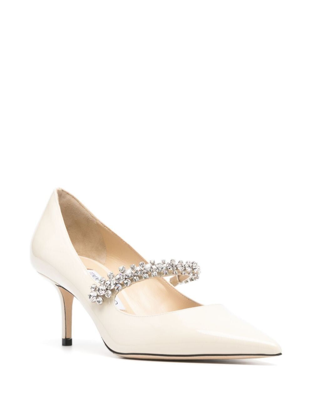 JIMMY CHOO Elegant Leather 65mm Pumps