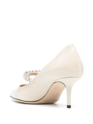 JIMMY CHOO Elegant Leather 65mm Pumps