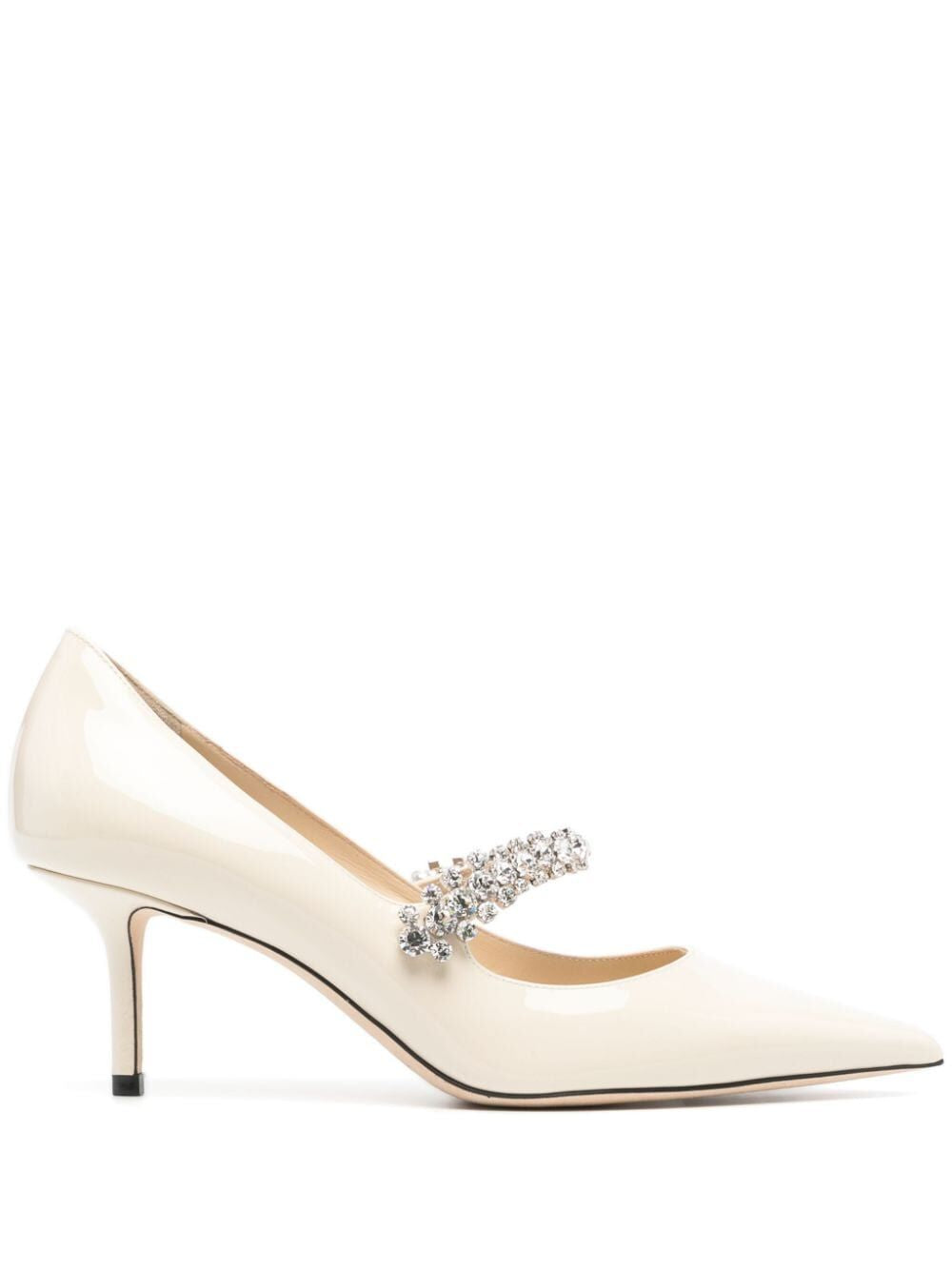 JIMMY CHOO Elegant Leather 65mm Pumps