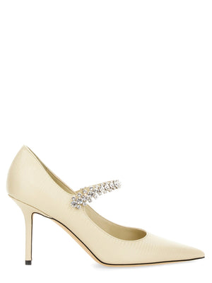 JIMMY CHOO Elegant 85mm Leather Pumps for Women