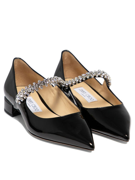 JIMMY CHOO Chic Pump Flat Ballerina Shoes