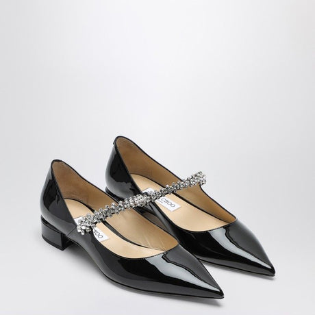 JIMMY CHOO Elegant Pointed Ballerina Flats