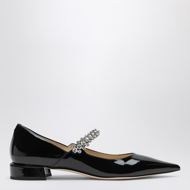 JIMMY CHOO Elegant Pointed Ballerina Flats