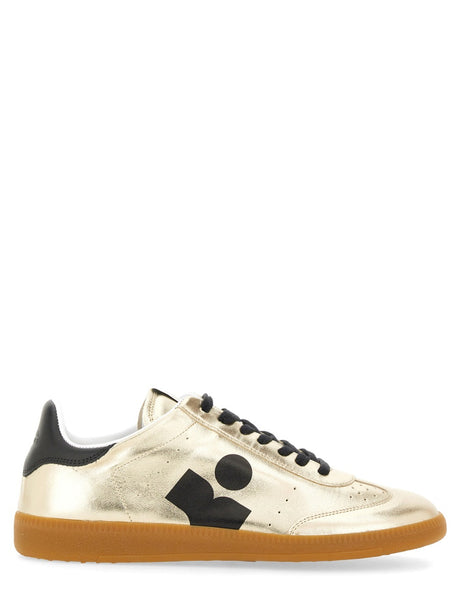 ISABEL MARANT Luxury Sheepskin Leather Sneakers for Women