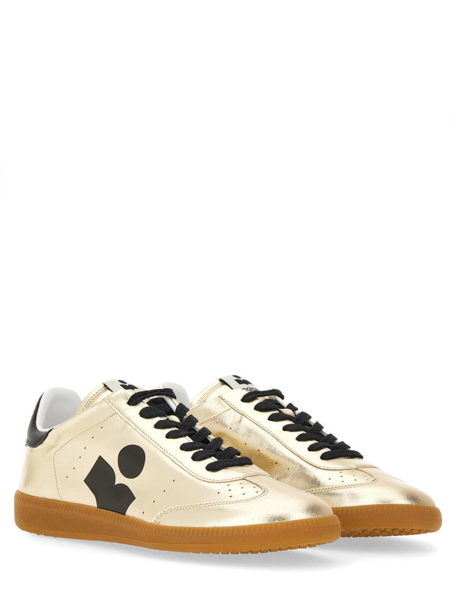 ISABEL MARANT Luxury Sheepskin Leather Sneakers for Women