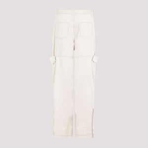 ACNE STUDIOS Microfiber Cargo Pants - Relaxed Fit for Men - Size IT 48